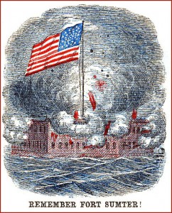 Fort Sumter Flag - Remember Fort Sumter