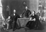Abraham Lincoln Family: Portrait of Lincoln and his family