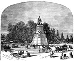 Abraham Lincoln Presidency: Monument in Fairmount Part, Philadelphia