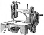 Antique Sewing Machines: Singer's Original Machine