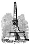 Baltimore Riots: Martyr's Monument, Merrimack Square, Lowell, Massachusetts