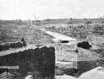 Battle of Bull Run: Ruins of the Stone Bridge Looking Towards the Battlefield