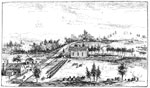 Battle of Glendale: Gen. Heintzelman's Headquarters at Nelson's House during the Battle of Glendale