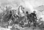 Battle of New Orleans: Death of General Packenham
