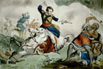 Battle of the Thames: Death of Tecumseh