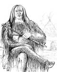 Blackfoot Indians: Stu-Mick-O-Sucks, the Buffalo's Black Fat - Chief of the Blackfoot