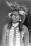 Blackfoot: Blackfoot Man Wearing Bone Breast-Plate