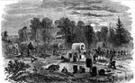 Bull Run Civil War: Blenker's Brigade covering the Retreat Near Centerville