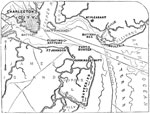 Charleston Harbor: Map of Charleston Harbor and Fort Sumter
