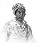 Cherokee Indians: Portrait of Too-An-Tuh or Tree Frog