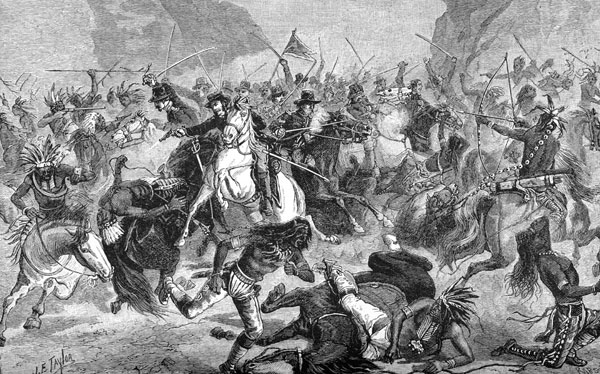 u.s. cavalry charge cheyenne