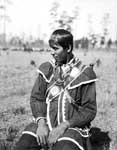Choctaw Indians: Ahojeobe or Emil John in Partial Native Dress