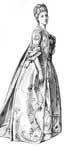 Colonial Dress: Colonial Gown, circa 1752