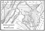 Colonial Maryland: Original Boundry of Maryland