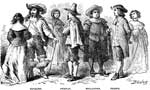 Colonial People: Costumes of American Settlers
