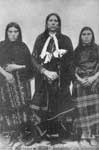 Comanche: Quanah Parker and Two of his Wives