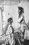 Cree: Cree Medicine Man in Full Regalia