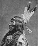Crow Indians: A Crow Chief - Hidatsa Tribe