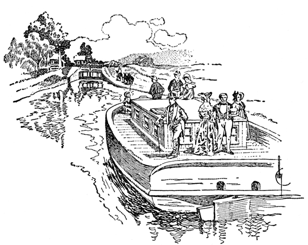 free clipart canal boat - photo #34