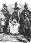 Famous Indian Chiefs: Chief Cornstalk (Shawnee), Chief Logan (Mingo), and Red Eagle (Creek)