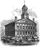 Faneuil Hall: Faneuil Hall in 1879