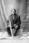 Geronimo: Geronimo Holding Bows and Arrow Shaft - 1904