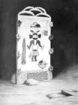 Hopi Religion: Screen Used in the Winter Solstice Ceremony at Oraibi
