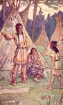 Iroquois Hiawatha: Iagoo, Nokomis and Hiawatha