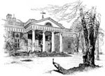 Jefferson Monticello: The East Portico