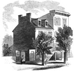 Lincoln Conspiracy: The late residence of Mrs. Surratt, 541 Eighth Street, Washington