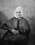 Lincoln Family: Sarah Bush Lincoln at the age of 76 - stepmother of Abraham Lincoln