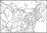 Maps of Battles of the Revolutionary War: Map Showing the Positions of the French