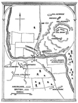Maps of Battles of the Revolutionary War: Plan of the Battle of Bennington