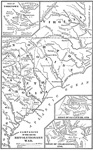 Maps of Battles of the Revolutionary War: Seige of Charleston, 1780