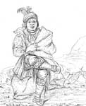 Native American Chiefs: Mick-E-No-Pah - Chief of the Seminoles