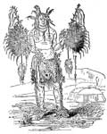 Native American Medicine: Medicine Man in Fantastic Costume