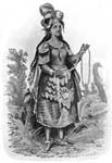 Native American Women: Cofachiqui, the Indian Princess, Presenting the String of Pearls to de Soto