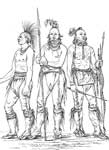 Osage: Three Osage Warriors