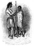 Plains Indians: Shoshone Indian with Squaw