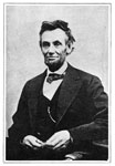 President Abraham Lincoln: Lincoln - the last sitting - on the day of Lee's surrender