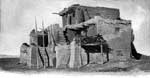 Pueblo Indian Dwellings: House of Pueblo Chief