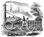 Railroad History: First Railway Passenger Engine