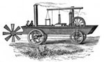 Railway History: Oliver Evan's Road Engine, circa 1804