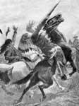 Sioux Tribe: Death of a Sioux Chief in an Attack on United States Troop