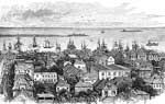 South Carolina Colony: View of Charleston Harbor