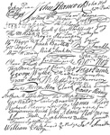 The Declaration of Independence: Signature of the Signers of the Declaration of Indepencence