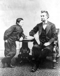 Thomas Lincoln: President Lincoln and his son Thaddeus