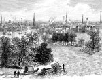 Trenton Battle: View of Trenton