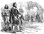 Virginia Colony: Lord Delaware's Arrival at the Virginia Colony