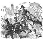 War of 1812 History: Troops Charging into Pensacola